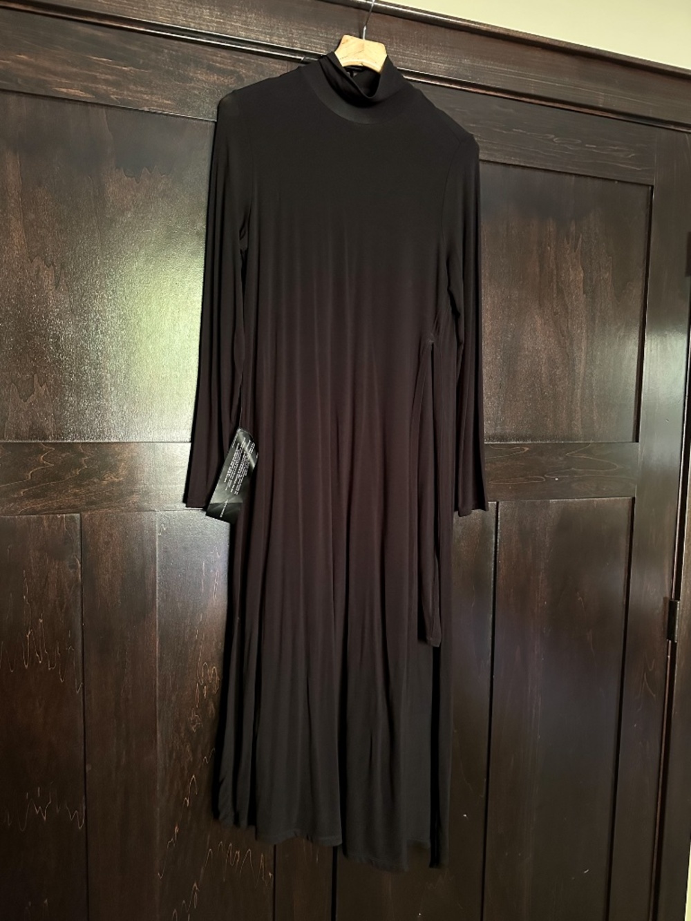 BCBGMaxAzria Classic High Turtleneck Dress